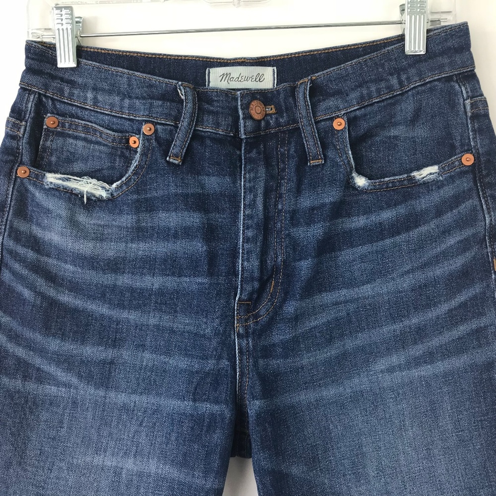Madewell High Rise Slim Boy jeans Boyfriend Fit - Picture 2 of 8